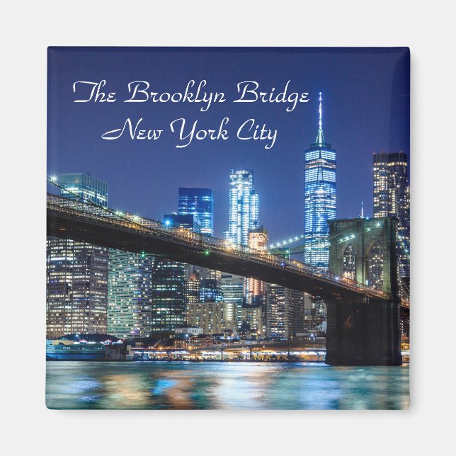 Aimant Brooklyn Bridge Skyline (Devant)