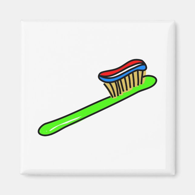 Aimant Brosse à dents (Devant)