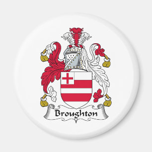 Aimant Broughton Family Crest