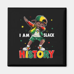Aimant Bruh C'est le Mois de l'Histoire des Noirs Dabbing