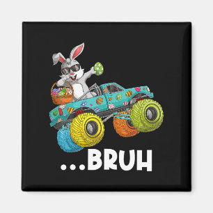 Aimant Bruh Dabbing Bunny Happy Pâques Monster Camion Amo