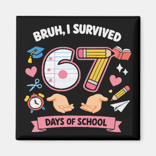Aimant Bruh j'ai survécu 67 jours d'école