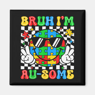 Aimant Bruh je suis au-some rétro sensibilisation à l'aut