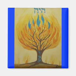 Aimant Brûler Bush-Je suis