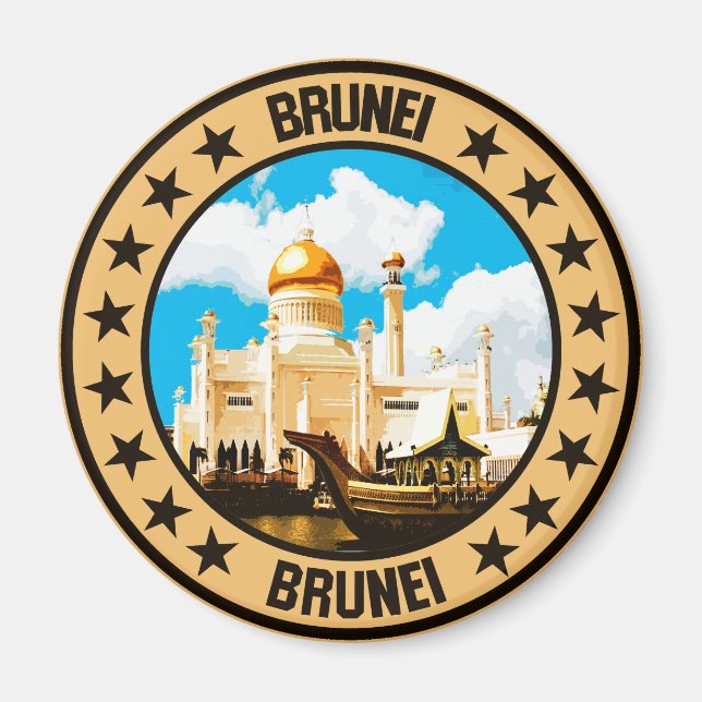 Aimant Brunei (Devant)