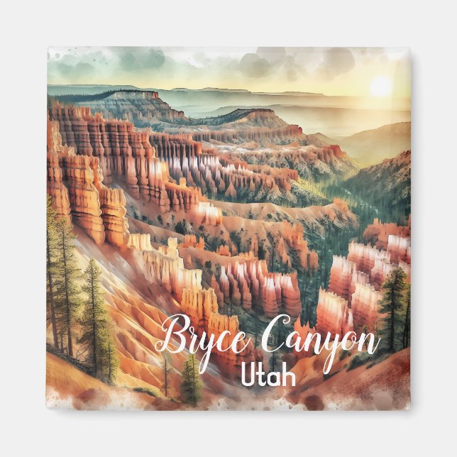 Aimant Bryce Canyon, Parc National de l'Utah (Devant)