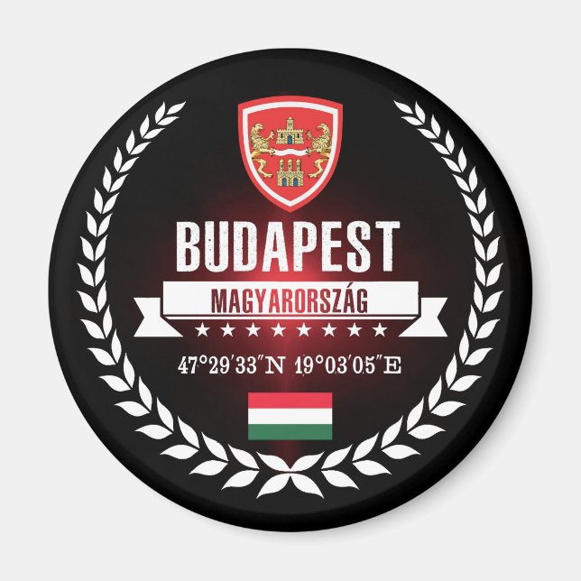 Aimant Budapest (Devant)
