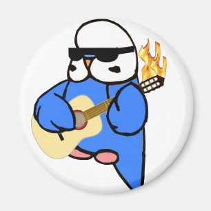 Aimant Budgie Unplugged anglais