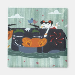 Aimant Buffalo de ressort