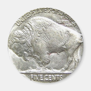 AIMANT BUFFALO NICKEL