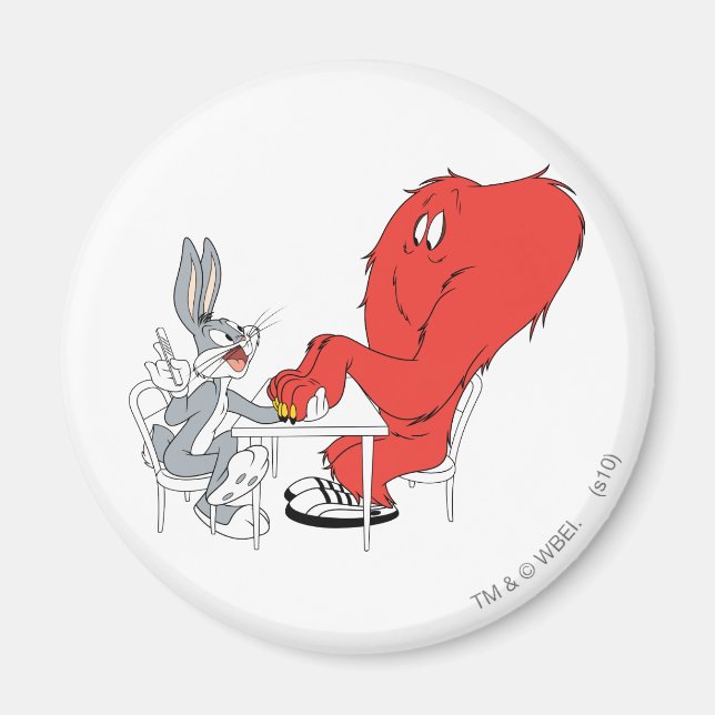 Aimant BUGS BUNNY™ et Gossamer 2 (Devant)
