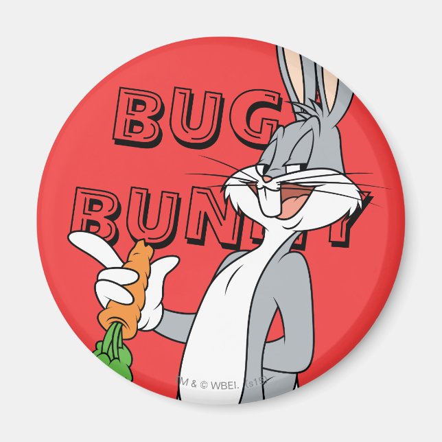 Aimant BUGS BUNNY™ With Carrot (Devant)