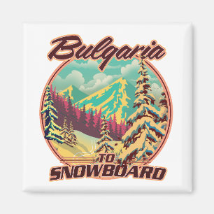 Aimant Bulgarie pour faire du snowboard