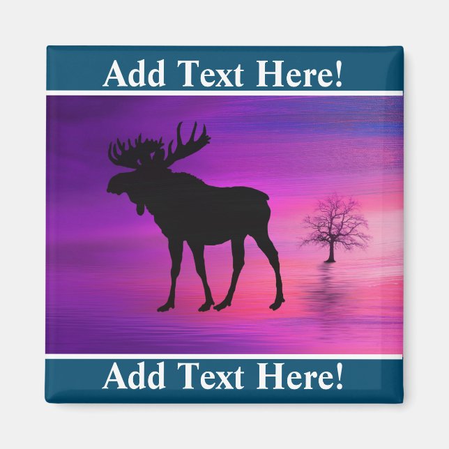 Aimant Bull Moose (Devant)