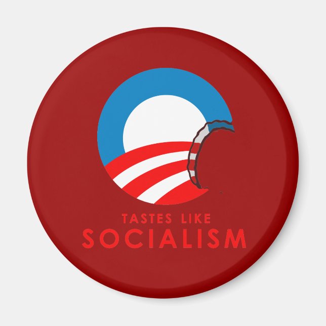 Aimant Bumpersticker anti-Obama - Des goûts comme le soci (Devant)