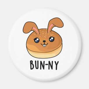 Aimant Bun-ny Funny Lapin Lapin Bun Pun