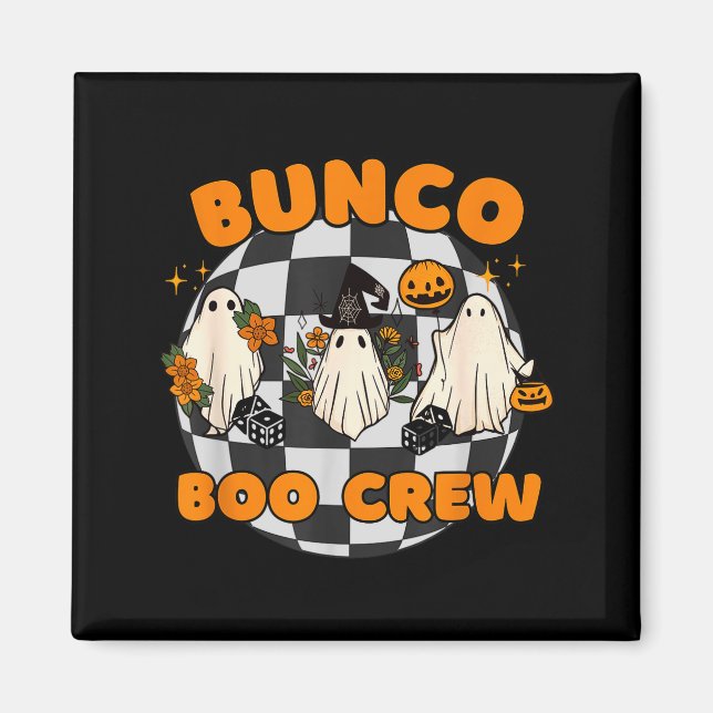 Aimant Bunco Boo Crew Bunco Halloween Dice  (Devant)