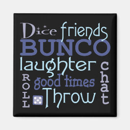 Aimant Bunco Friends Jeu moderne Dice de nuit