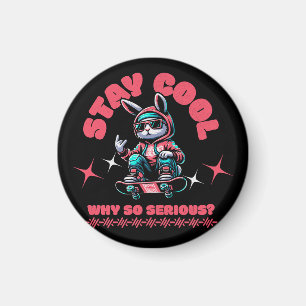 Aimant Bunny de skateboard cool