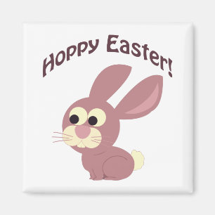 Aimant Bunny rose pâle