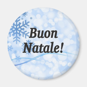 Aimant Buon Natale ! Joyeux Noël dans le FB italien
