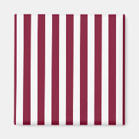 Burgundy et blanc rayures de bonbons