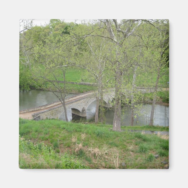 Aimant Burnside's Bridge, Antietam Creek, Sharpsburg, MD (Devant)
