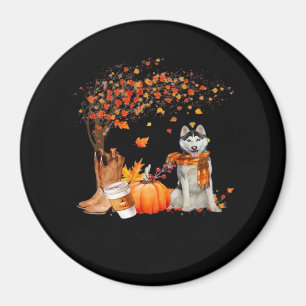 Aimant C’est l’automne Y’all Dog Thanksgiving Halloween A