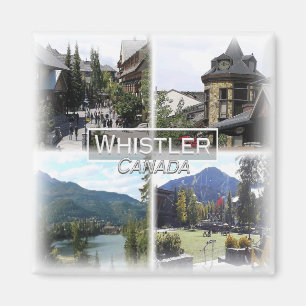 Aimant CA0026 Amérique, Canada, Whistler, Frigo