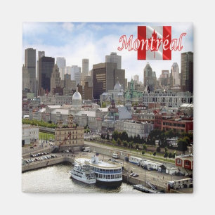 Aimant CA Canada - MONTRÉAL Panorama - Réfrigérateur