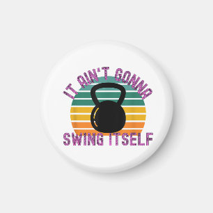 Aimant Ça ne va pas se voiler Drôle Kettlebell Travail