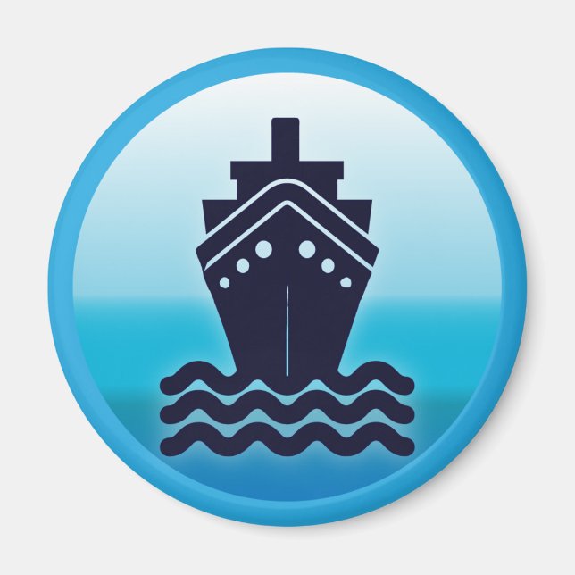 Aimant Cabine de bateau de croisière Marqueur de porte (Devant)