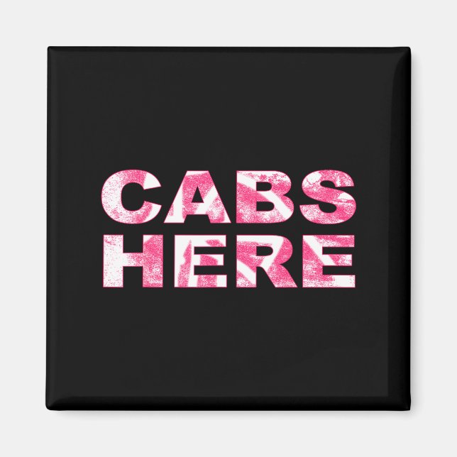 Aimant Cabs Here Gym Tan Laundry New Jersey Gtl Garden  (Devant)