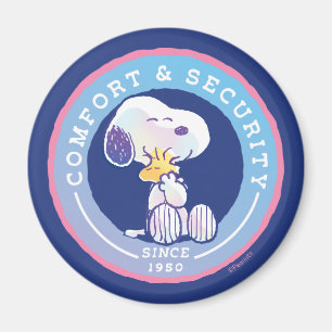 Aimant cacahuètes Insigne de confort et de sécurité ble