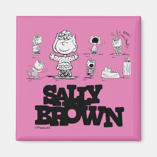 Aimant cacahuètes | Sally Brown (Devant)