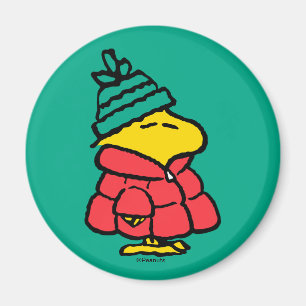 Aimant cacahuètes Veste d'hiver de Woodstock Puffy