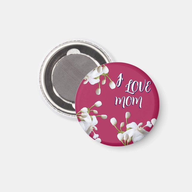 AIMANT CADEAU D'AMOUR SPÉCIAL POUR MAMAN (Recto/Verso)