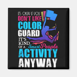 Aimant Cadeau de citation de garde de couleur de personne