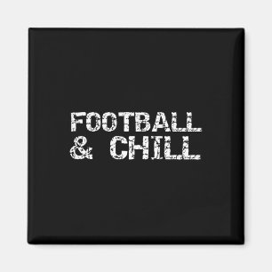 Aimant Cadeau de footballeur de lycée pour hommes Footbal