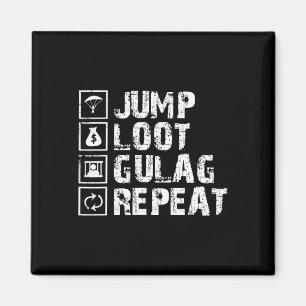 Aimant Cadeau de joueur de répétition de Gulag de butin d