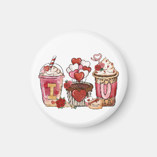 Aimant Cadeau de la Saint-Valentin   Je t'aime