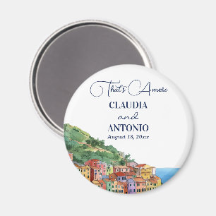 Aimant Cadeau de mariage That's Amore Riviera italienne