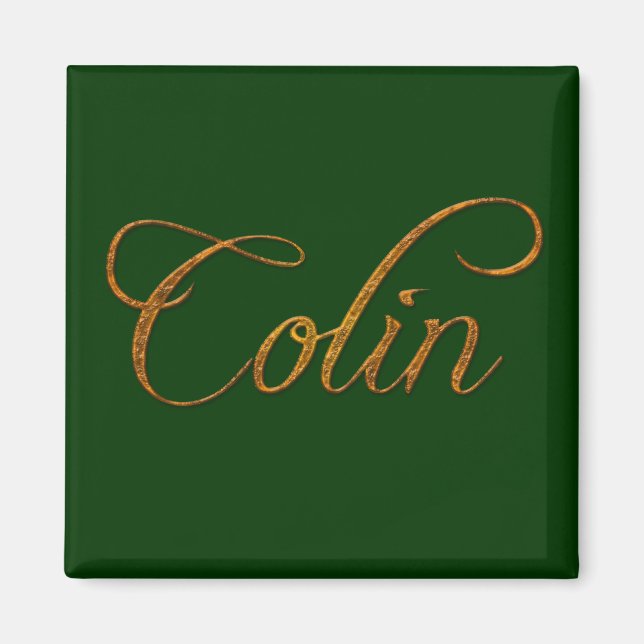 Aimant cadeau de marque COLIN (Devant)