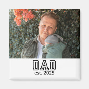 Aimant Cadeau de photo personnalisé pour papa