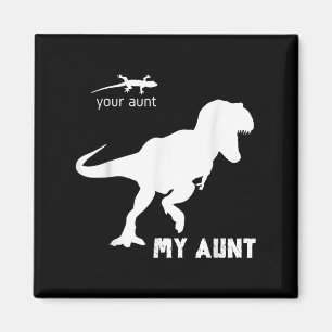 Aimant Cadeau de Tante Squad Tante Femme Bae