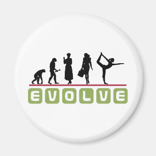 Aimant Cadeau drôle de yoga