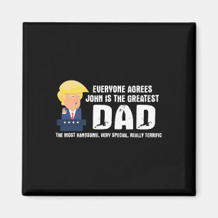 Aimant Cadeau drôle pour homme Citation de Trump disant l