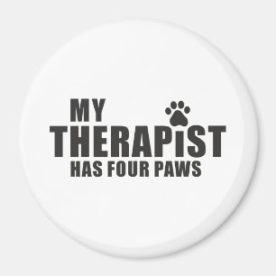Aimant Cadeau drôle pour maman ou papa de chien ! Mon thé