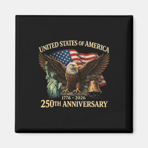 Aimant Cadeau du 250e anniversaire des États-Unis pour mo