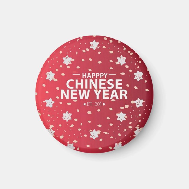Aimant cadeau du Nouvel An chinois (Devant)